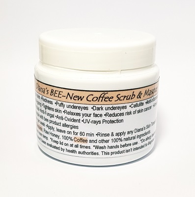 Bee-New Coffee Scrub & Masque - 100g