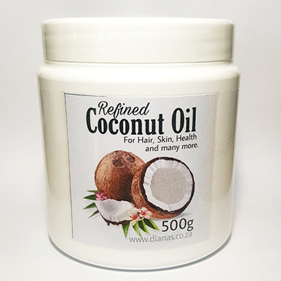 100% Refined Coconut Oil - <br />500g<br /><br />