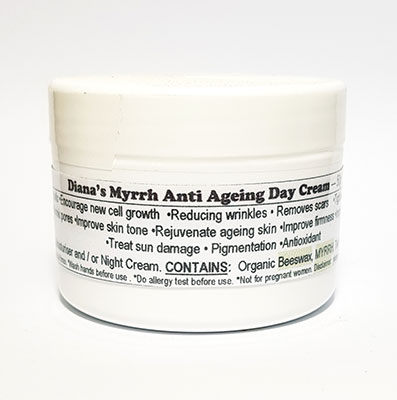 Myrrh Anti-Ageing Day Cream 50g (ideal for all skin types)