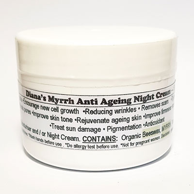 Myrrh Anti-Ageing Night Cream 50g (ideal for all skin types)