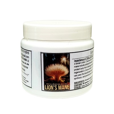 Lion's Mane Dual Extract 600mg "Vegan" Capsules 60's