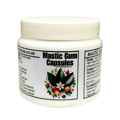 Mastic Gum 600mg "Vegan" Capsules  60's