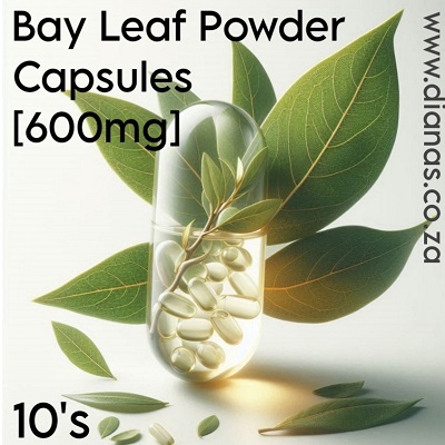 Bay Leaf Powder 600mg "Vegan" Capsules 10's