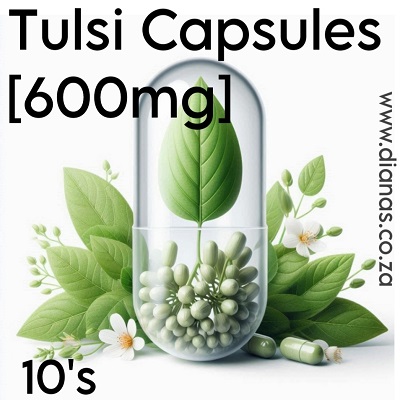 Tulsi 600mg "Vegan" Capsules 10's