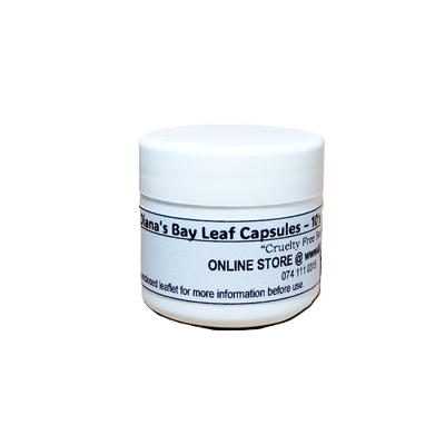 Bay Leaf Powder 600mg "Vegan" Capsules - 10's