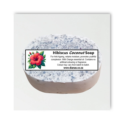 Hibiscus Coconut Soap Bar - 50g