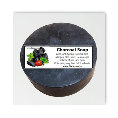 Charcoal Glycerine Soap Bar - 100g