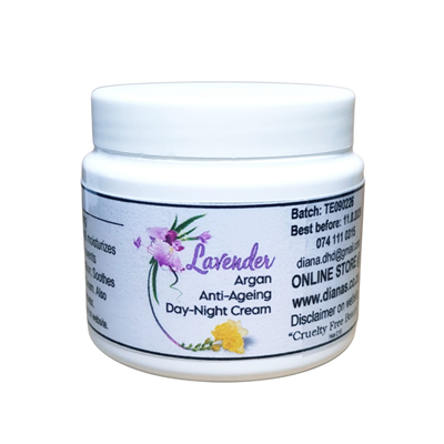 Lavender-Argan Anti-Ageing Day-Night Cream - 100g