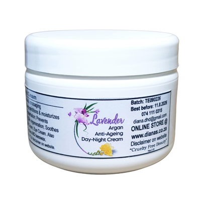Lavender-Argan Anti-Ageing Day-Night Cream - 250g