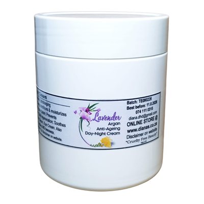 Lavender-Argan Anti-Ageing Day-Night Cream - 500ml